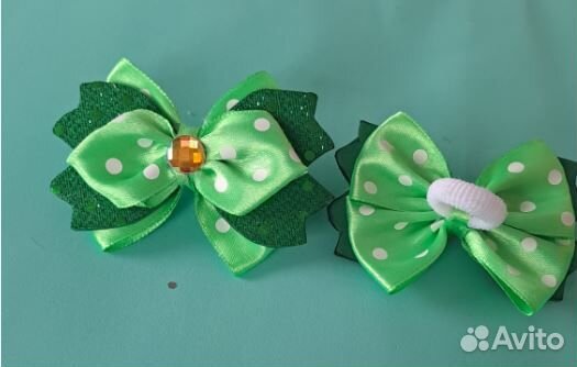 Резиночки для волос ручной работы