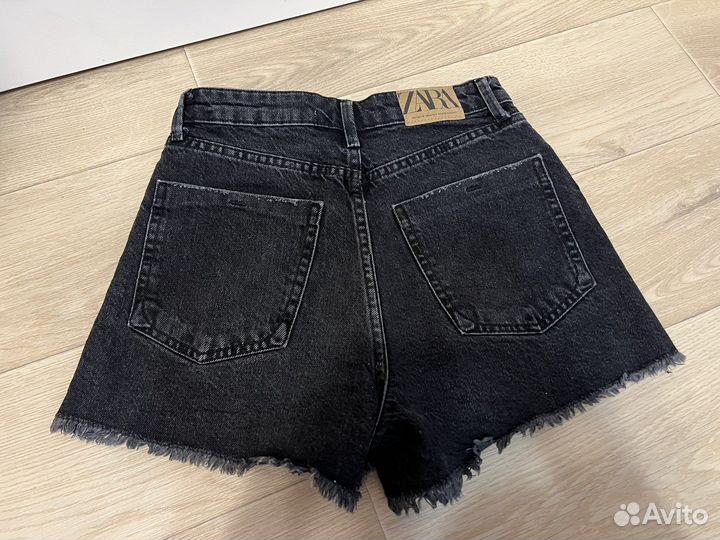 Джинсовые шорты Zara 34