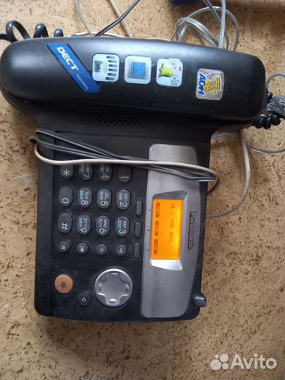 Телефон с аон Panasonic