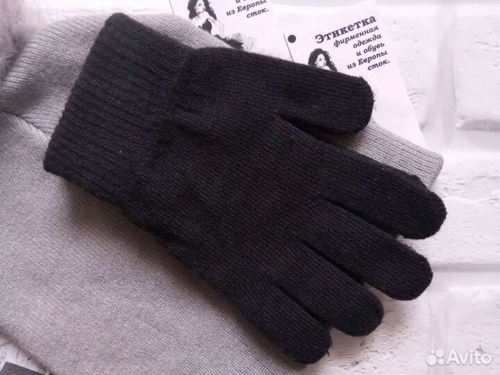 Перчатки женские/подростковые новые