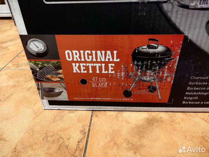 Угольный гриль Weber Original Kettle. Новый