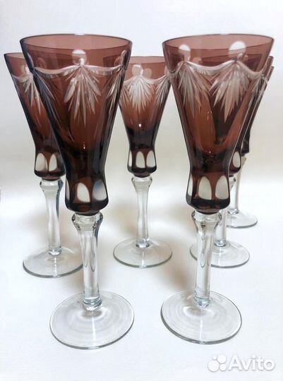 Фужеры (Рюмки) хрустальные времен СССР
