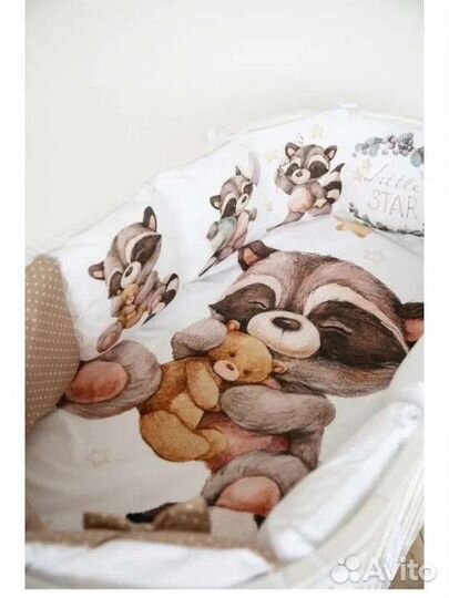 Бортики в детскую кроватку