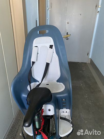 Велокресло детское с багажником