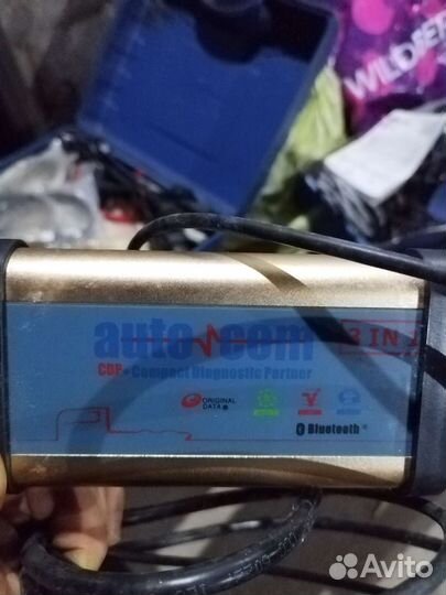 Мультимарочный сканер Autocom+ноутбук