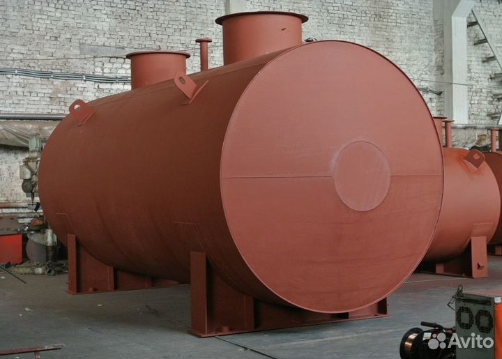 Резервуар вертикальный стальной рвс 100м3