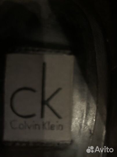 Calvin Klein оригинал туфли натуральная кожа