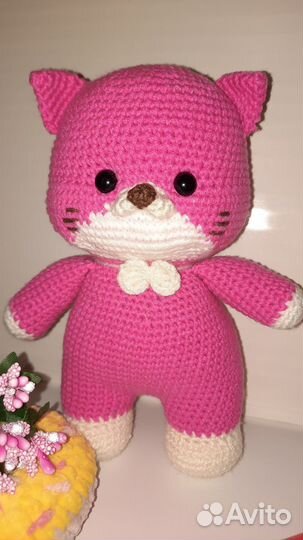Вязанный котик