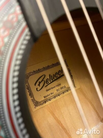 Классическая гитара новая(Bellucci bc3825)