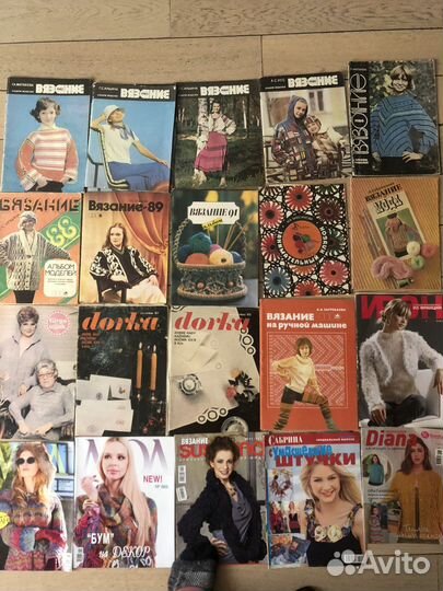 Журналы по вязанию, рукоделию, шитью