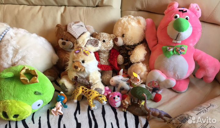 Мягкие игрушки, энгри бердс, макдональдс