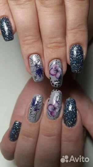 Маникюр гель лак