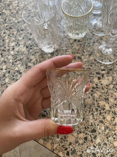 Рюмка, стопка, коньячница хрусталь