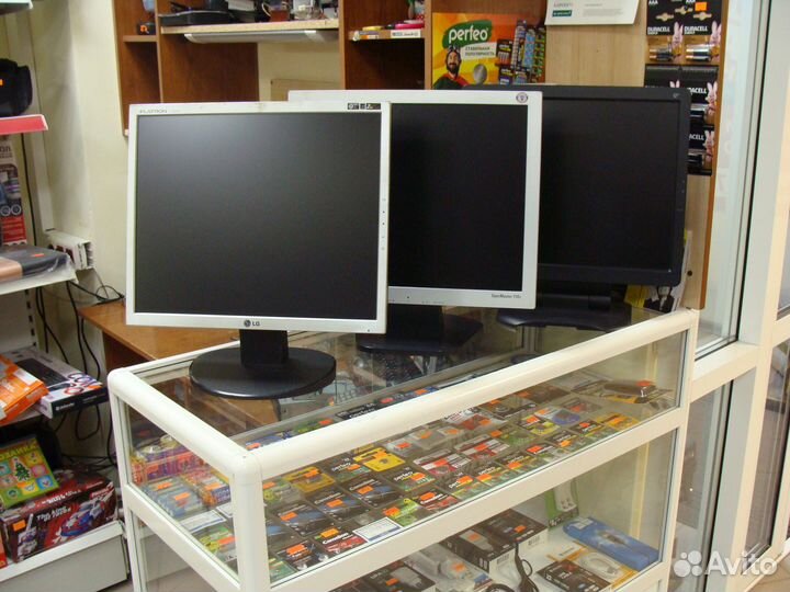 Мониторы 15, 17, 19 дюймов