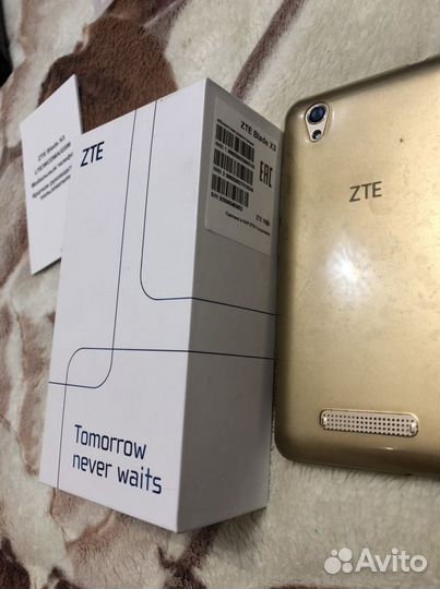 Смартфон ZTE Blade X3 идеал Ростест