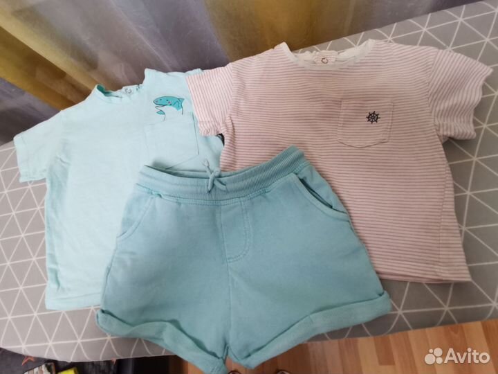 Вещи пакетом на мальчика 9-12 месяцев