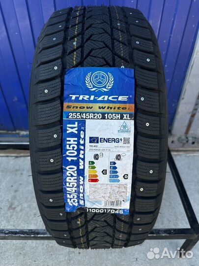 Tri Ace Snow White 255/45 R20