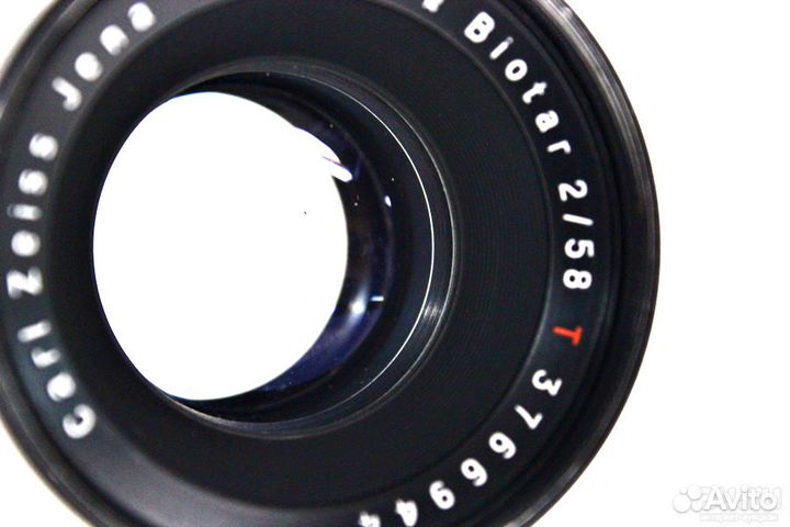 Carl Zeiss Jena Biotar 58mm f2 T байонет Exakta