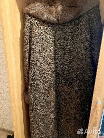 Шуба каракуль 54 размера