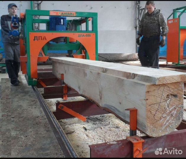 Рабочий на пилораму