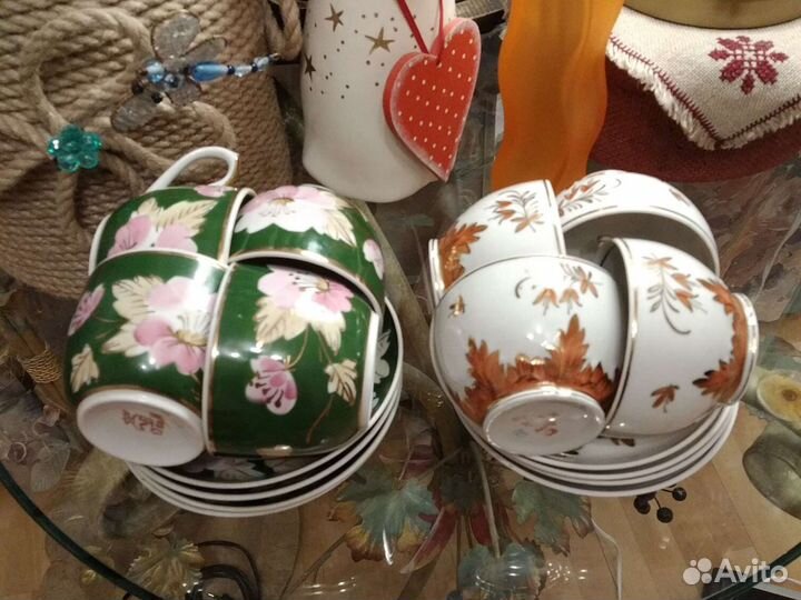 Чайный сервиз вербилки СССР