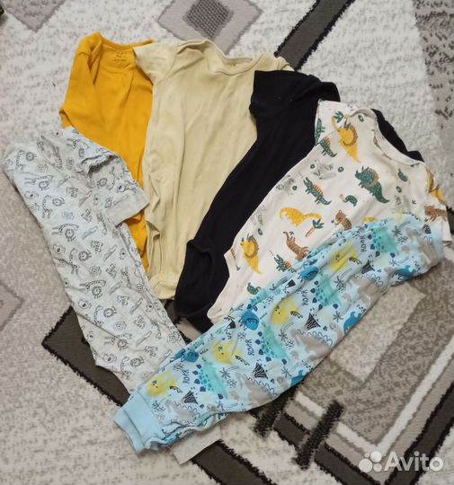 Одежда пакетом для мальчика 74-86