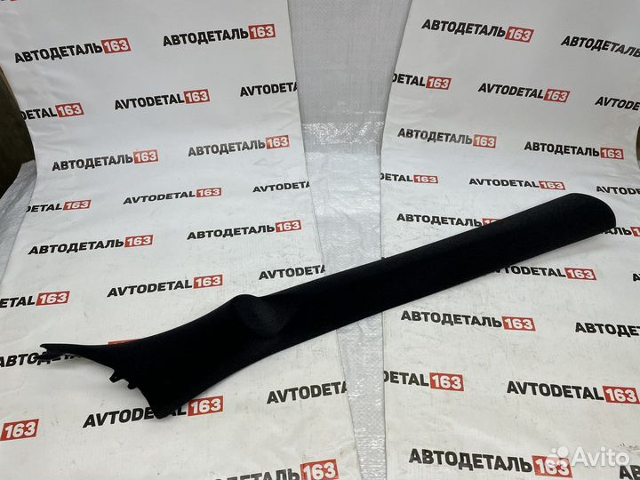 Облицовки стоек стекла под твитеры. Флок (Черные)