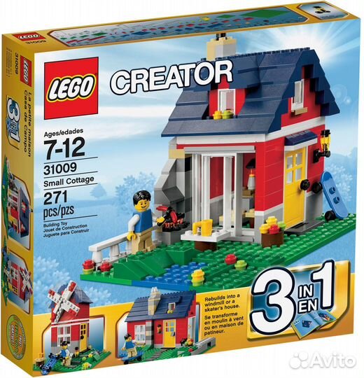 Новые Lego Creator 3в1