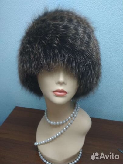 Шапка зимняя меховая женская