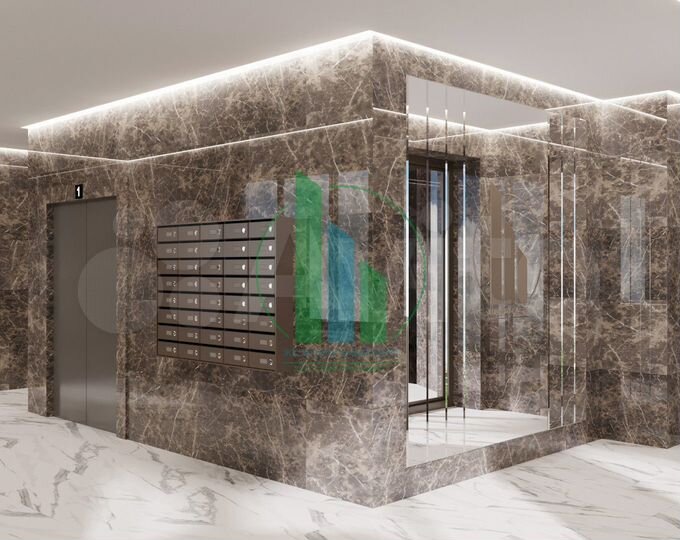 1-к. квартира, 46,9 м², 7/8 эт.