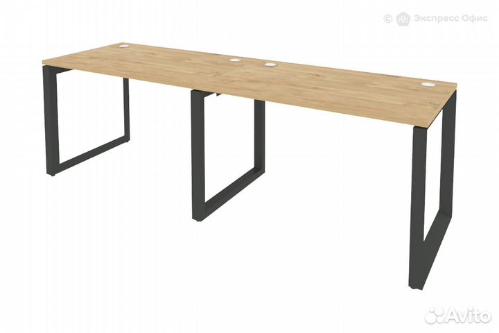 Стол-бенч линейный на О-образном м/к Onix O.MO-RS