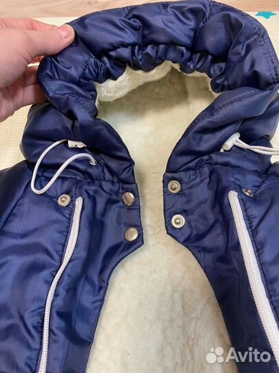 Конверт на выписку для мальчика зимний