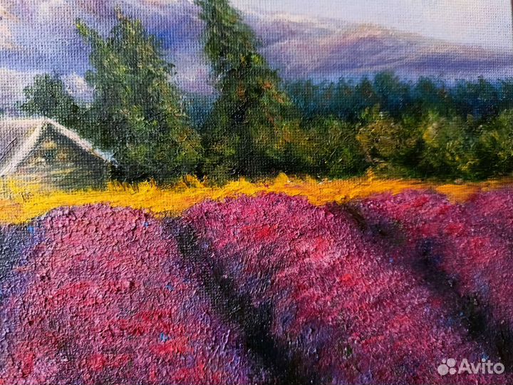 Картина маслом ручная работа 
