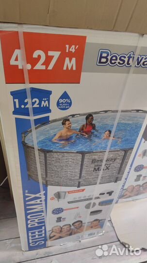 Бассейн 427/122 Bestway 5619 D каркасный