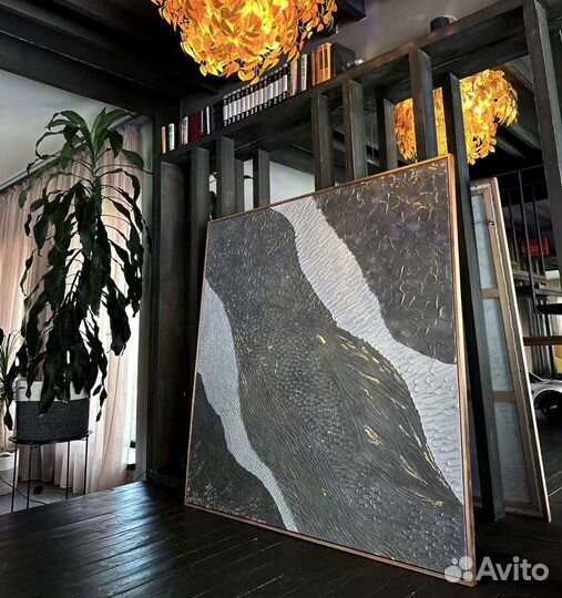 Интерьерная картина текстурная