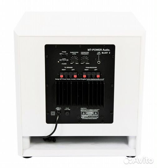 Сабвуфер MT-Power Blust 2 white