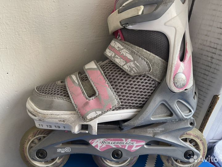 Ролики rollerblade детские 17,5 - 20,5