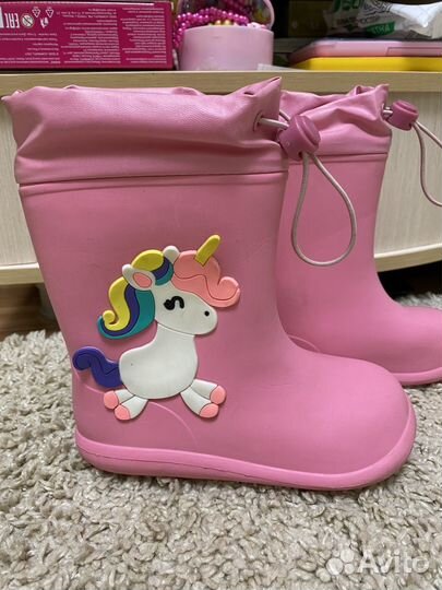 Детские резиновые сапоги 29 размер