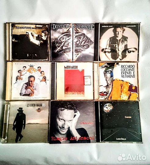 Cd диски, Итальянская эстрада