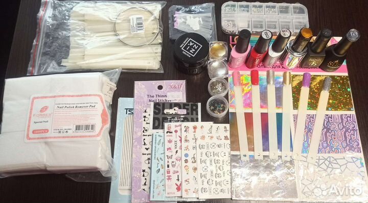 Материалы для наращивания и дизайна ногтей