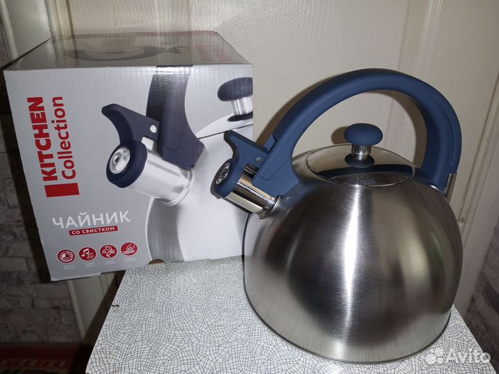 Большой чайник на 3л (новый)