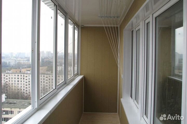 Остеклить балкон, лоджию