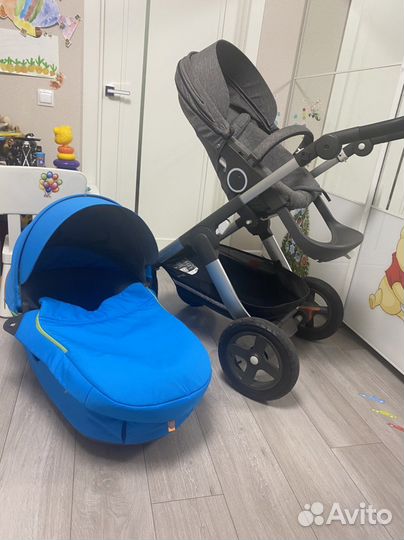 Коляска stokke trailz 3 в 1