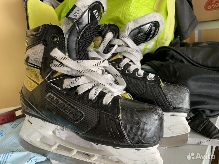 Хоккейные коньки бауэр 3S skate YTH