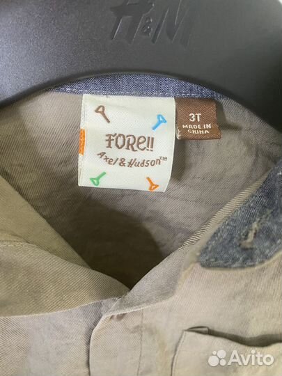 Рубашка для мальчика 104-110