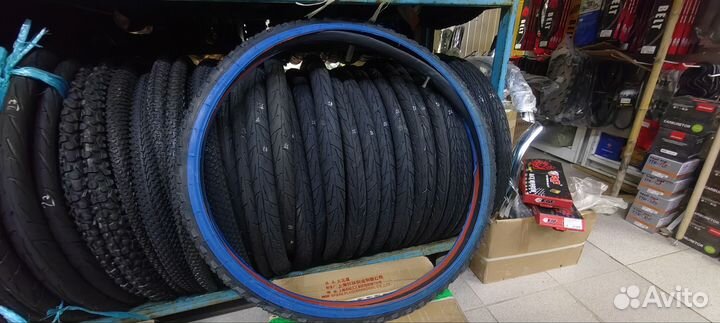 Велосипедная покрышка 28 1.75 + камера