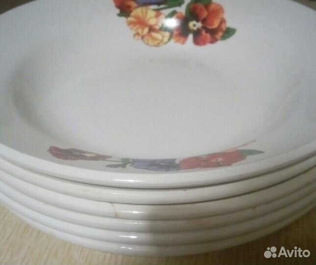 Тарелки глубокие для супа 6 шт