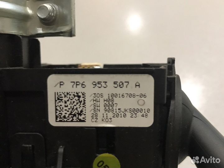 Подрулевой переключатель volkswagen touareg