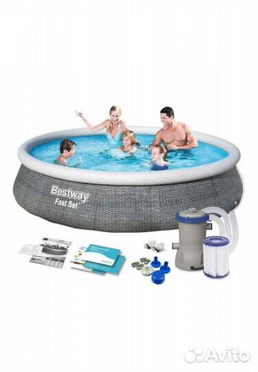 Бассейн Bestway 396 на 84 см