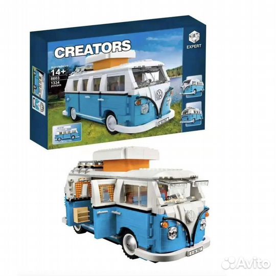 Конструктор Creator машина Фольксваген 1334 детали